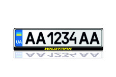 License Plate Frame for Wildtrak Var.1 (Europe type)