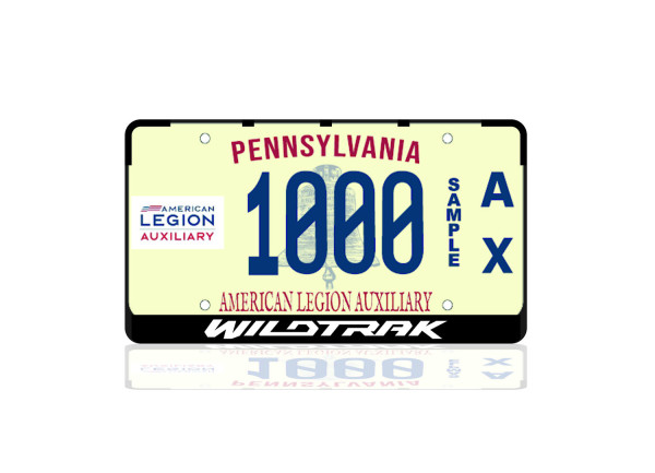 License Plate Frame for Wildtrak Var.1 (USA type)