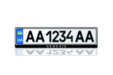 License Plate Frame for Genesis (Europe type)