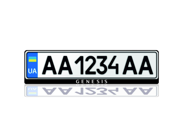 License Plate Frame for Genesis (Europe type) License Plate Frame for Genesis (Europe type)