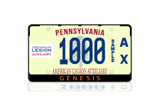 License Plate Frame for Genesis (USA type)