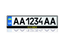 License Plate Frame for Genesis GV80 2020+ (Europe type)