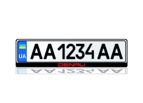 License Plate Frame for Denali (Europe type) License Plate Frame for Denali (Europe type)