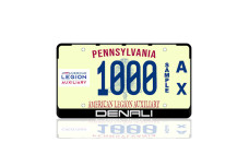 License Plate Frame for Denali (USA type)
