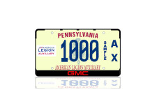 License Plate Frame for GMC (USA type)