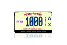License Plate Frame for GMC Sierra V 2018+ (USA type)