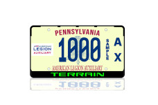 License Plate Frame for GMC Terrain II 2018+ (USA type)