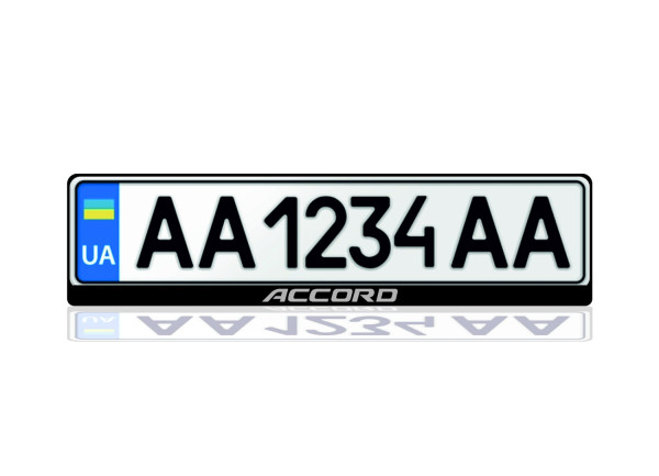 License Plate Frame for Honda Accord X 2018-2023 (Europe type)