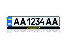 License Plate Frame for Honda Accord IX 2013-2018 (Europe type)