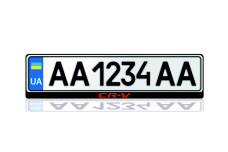License Plate Frame for Honda CR-V V 2017-2023 (Europe type)