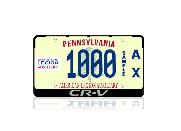 License Plate Frame for Honda CR-V V 2017-2023 (USA type)