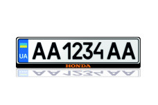 License Plate Frame for Honda (Europe type)