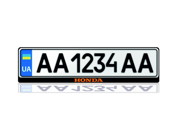 License Plate Frame for Honda (Europe type)