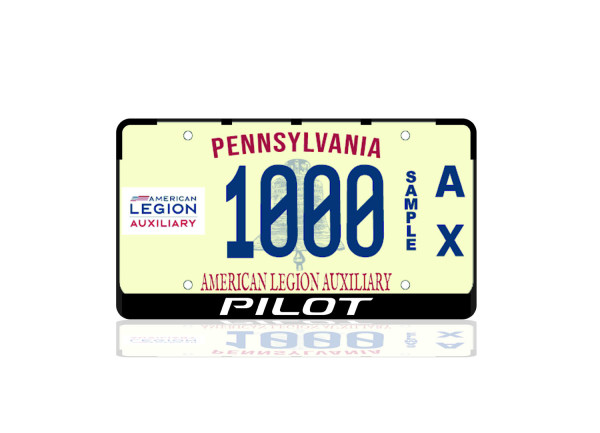 License Plate Frame for Honda Pilot III 2016-2023 (USA type)