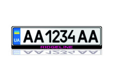 License Plate Frame for Honda Ridgeline II 2017+ (Europe type)