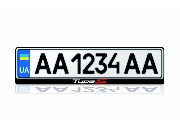 License Plate Frame for Type S Var.1 (Europe type) License Plate Frame for Type S Var.1 (Europe type)