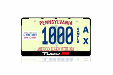 License Plate Frame for Type S Var.1 (USA type)