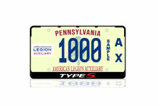 License Plate Frame for Type S Var.2 (USA type)
