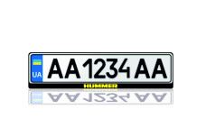 License Plate Frame for Hummer (Europe type)