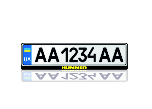 License Plate Frame for Hummer (Europe type) License Plate Frame for Hummer (Europe type)