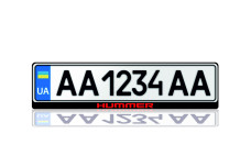 License Plate Frame for Hummer EV Var.1 (Europe type)