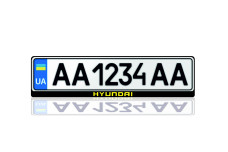 License Plate Frame for Hyundai (Europe type)