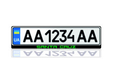 License Plate Frame for Hyundai Santa Cruz 2021+ (Europe type)