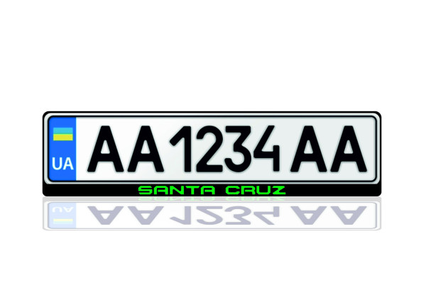 License Plate Frame for Hyundai Santa Cruz 2021+ (Europe type)