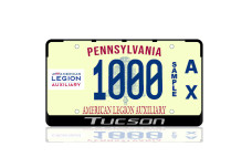 License Plate Frame for Hyundai Tucson IV 2020+ (USA type)