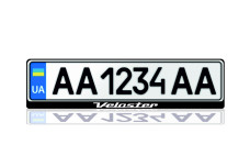 License Plate Frame for Hyundai Veloster (Europe type)