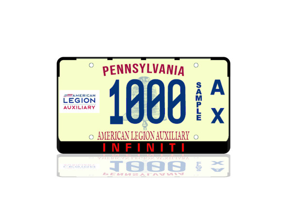 License Plate Frame for Infiniti (USA type) License Plate Frame for Infiniti (USA type)