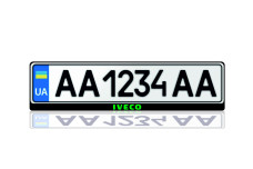 License Plate Frame for Iveco Var.1 (Europe type)