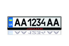 License Plate Frame for Jaguar (Europe type)