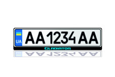 License Plate Frame for Jeep Gladiator (Europe type)