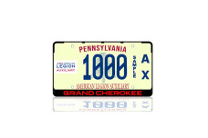 License Plate Frame for Grand Cherokee (USA type)