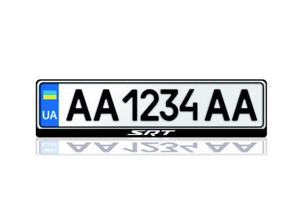 License Plate Frame for SRT (Europe type)