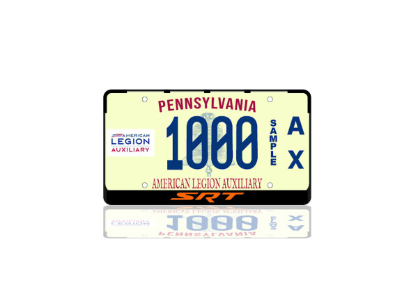 License Plate Frame for SRT (USA type)