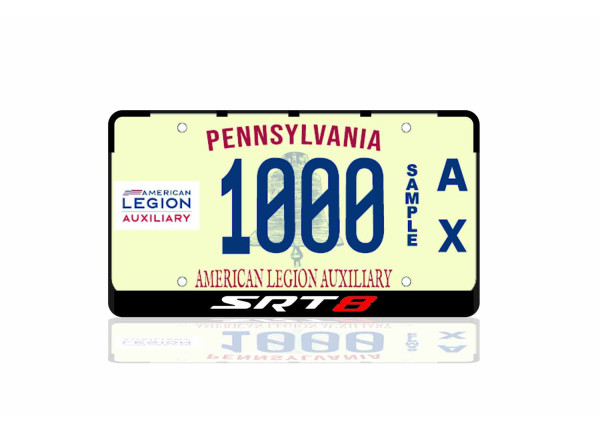 License Plate Frame for SRT8 (USA type)