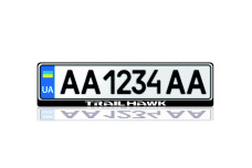 License Plate Frame for Trailhawk (Europe type)