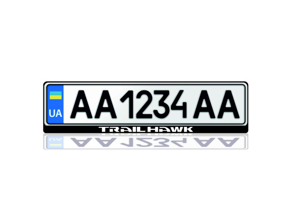 License Plate Frame for Trailhawk (Europe type)