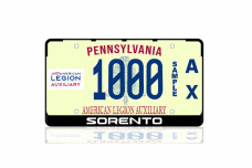 License Plate Frame for KIA Sorento IV 2020+ (USA type)