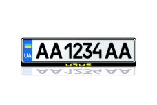 License Plate Frame for Lamborghini Urus (Europe type)