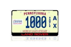 License Plate Frame for Land Rover (USA type)