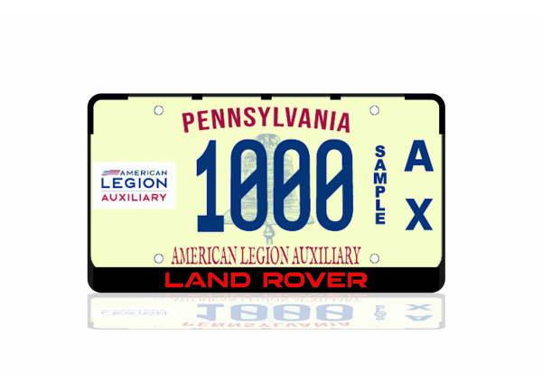 License Plate Frame for Land Rover (USA type)