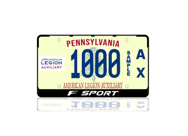 License Plate Frame for Lexus F Sport (USA type)