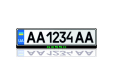 License Plate Frame for Lexus GX III 2024+ with logo GX550 (Europe type)