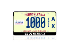 License Plate Frame for Lexus GX III 2024+ with logo GX550 (USA type)