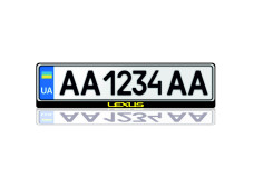 License Plate Frame for Lexus Var.1 (Europe type)
