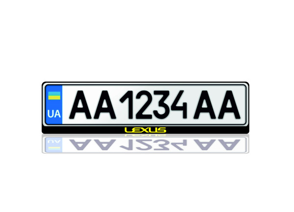 License Plate Frame for Lexus Var.1 (Europe type) License Plate Frame for Lexus Var.1 (Europe type)