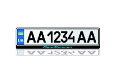 License Plate Frame for Maserati GranTurismo I 2007-2023 (Europe type)